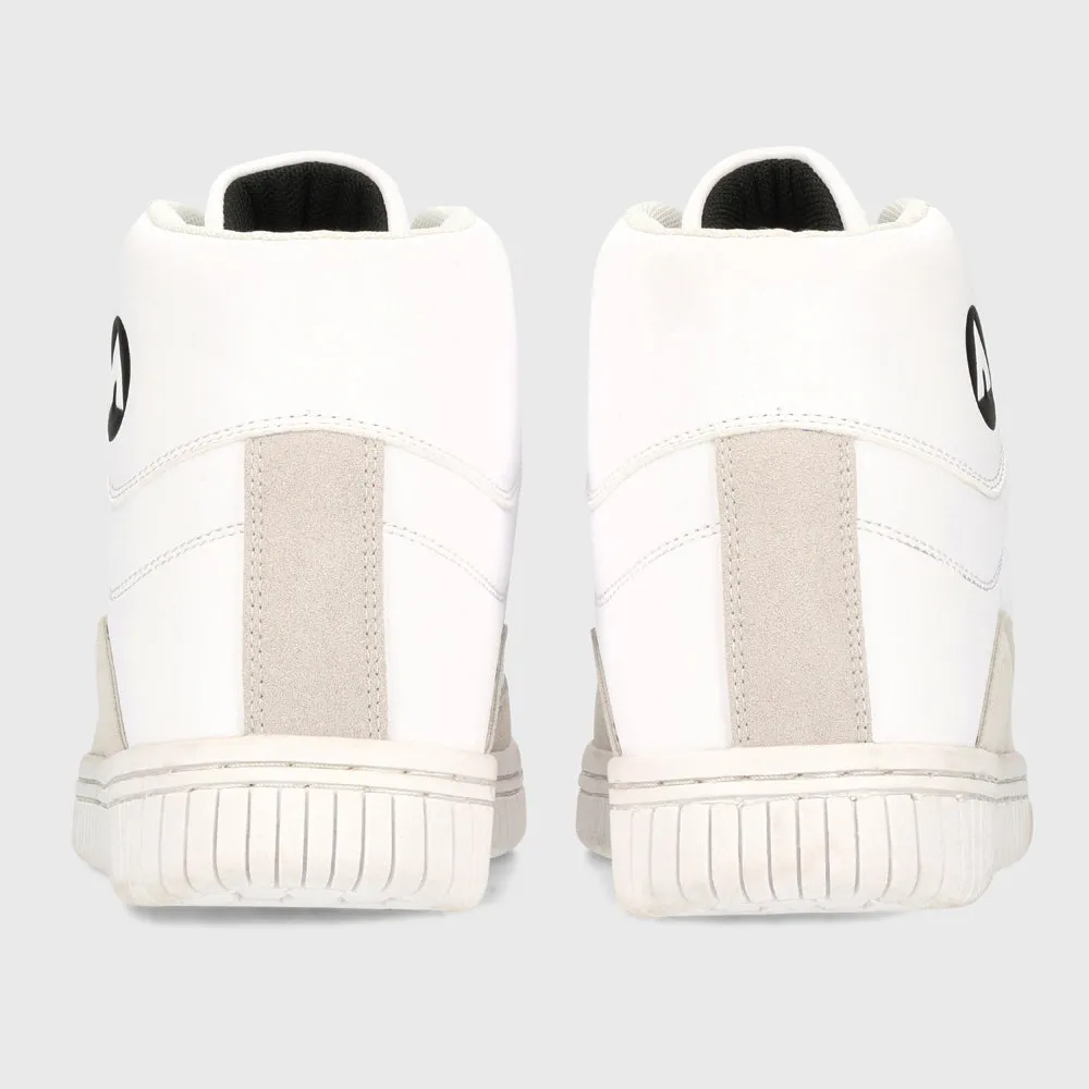 Airwalk Mens One High Sneaker White/black _ 182581 _ White