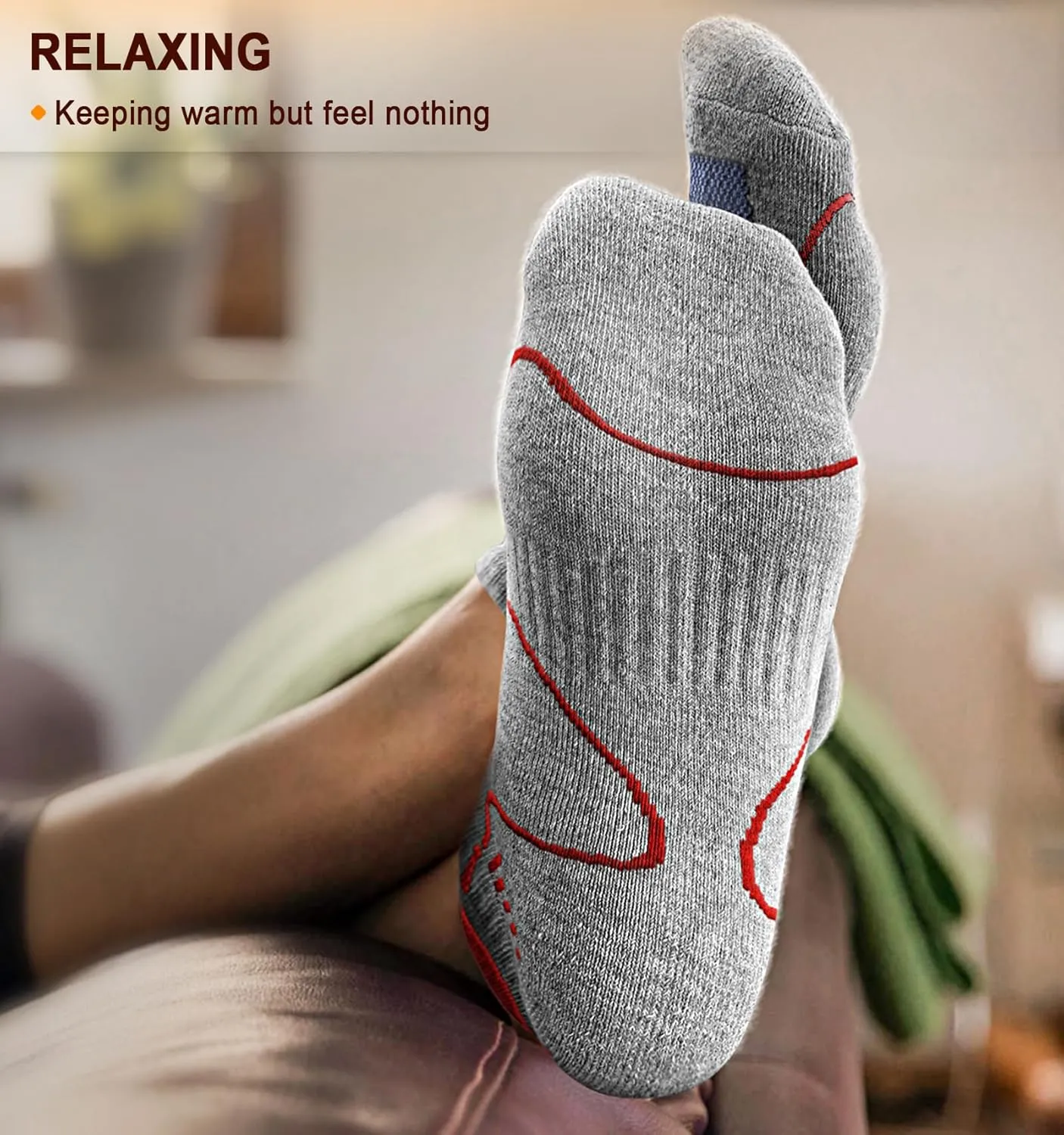 BULLIANT Men's Ankle Socks 4Pairs-Athletic Running Socks Cushioned No Show Breathable-Arch Support
