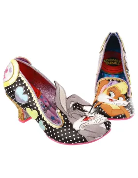 Bunny Love in Pink or Black by Irregular Choice
