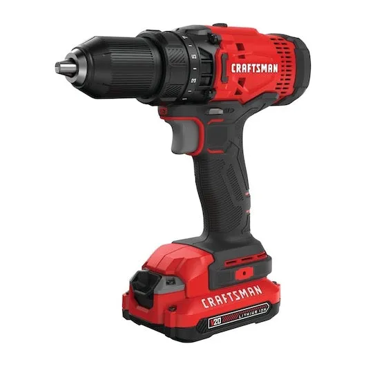 Craftsman CMCD700C1 V20* Cordless 1/2-in. Drill/Driver Kit