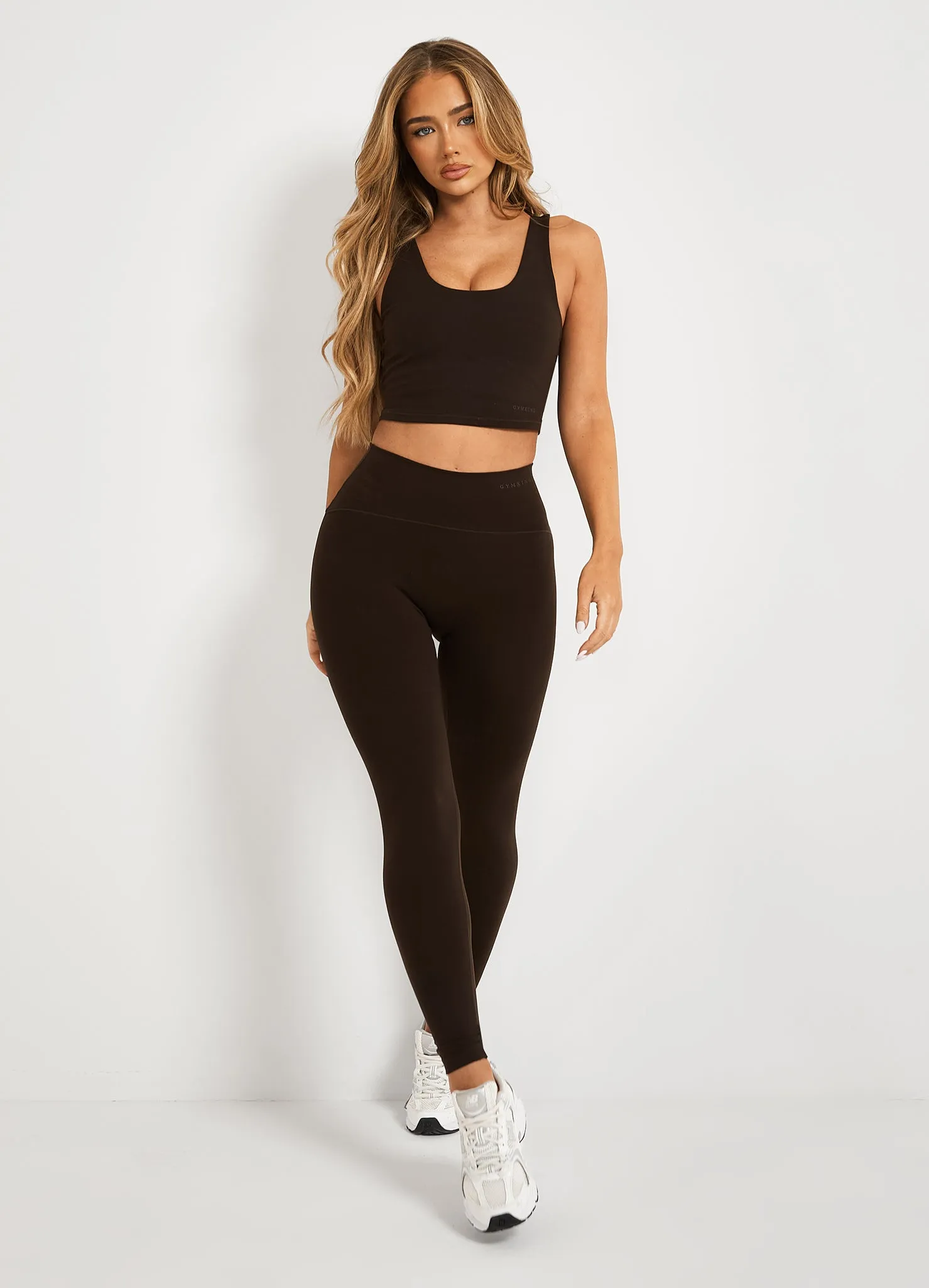 Gym King Peach Luxe Legging - Cocoa Luxe