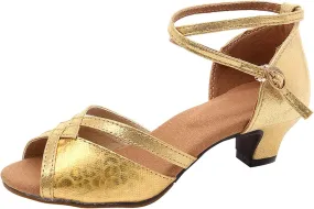 Heels for Women Open Toe Black Prom Heels Practice Ballroom Dancing Shoes Summer Dress Shoes with Ankle Strap