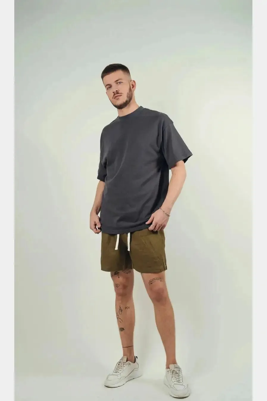 Kore amalfi linen short - pine