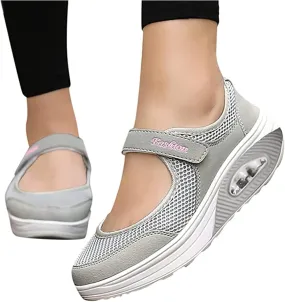 Ladmiple Sneakers For Women Comfortable Shoes Slip on Fashion Casual Platform Shoes Dressy Summer Walking Flats Loafers
