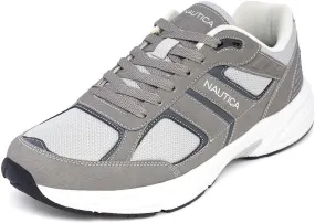 Nautica Mens Running Sneakers Sport Fashion Lace-Up Athletic Soft Shoes for Gym Tennis Men  Cushioned, Breathable, Lightweight & Comfortable