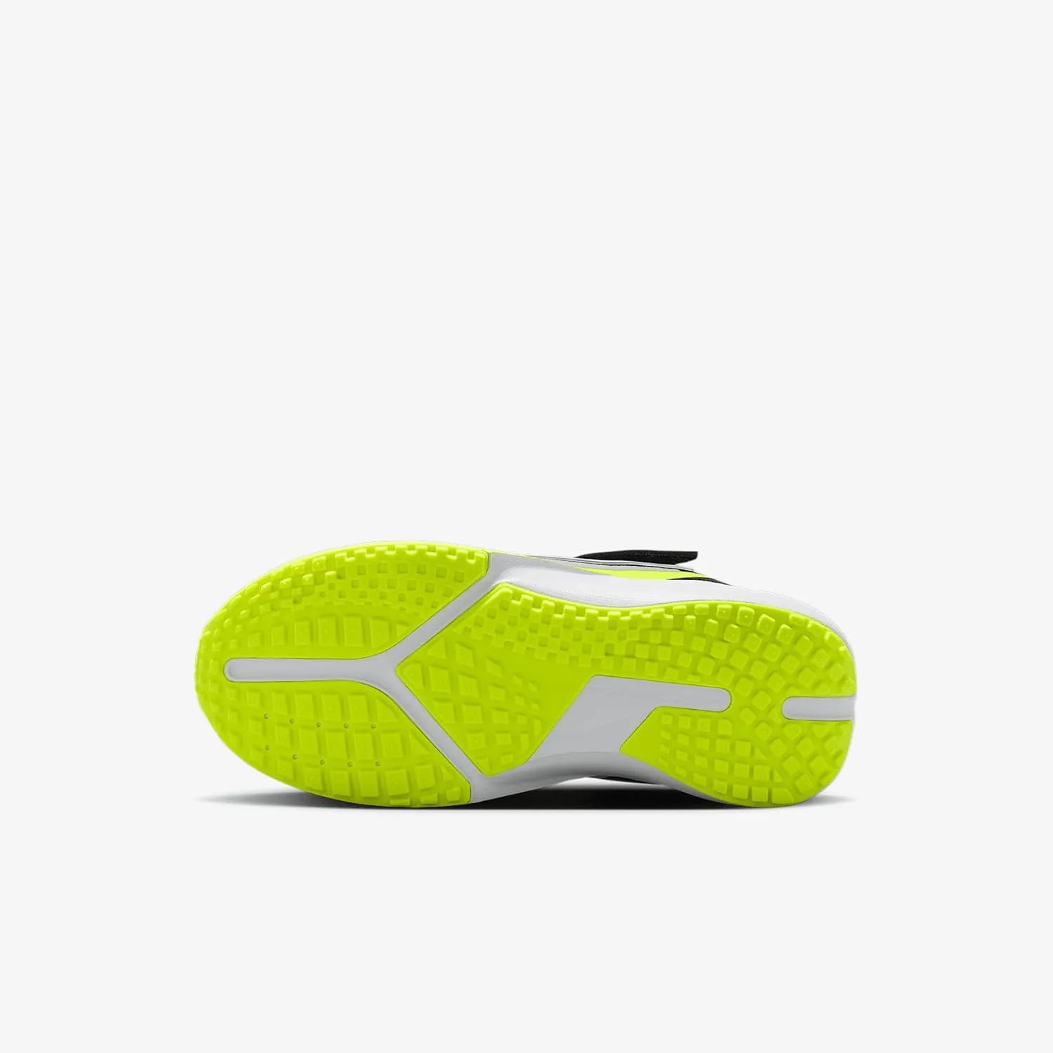 Nike Sonic Fly Little Kids' Running Shoes (FZ0016-002, Black/White/Volt/Wolf Grey)