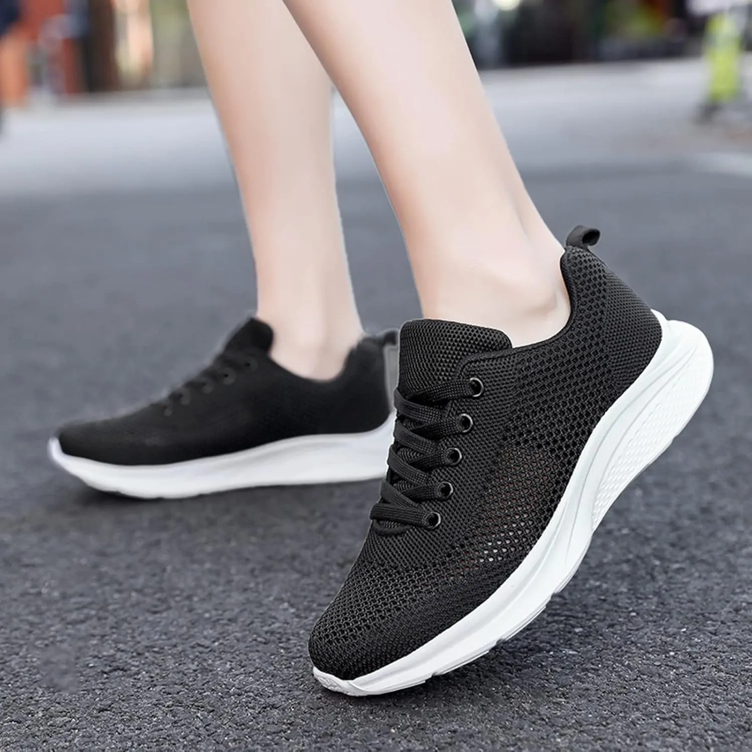 Running Shoes for Women Wide Toe Box Zapatos para Juanetes De Mujer Black Shoes Women Slip On Wedges Plantar Fasciitis Walking Shoes Women Slip Ons Women Walking Shoes 7.5 Wide